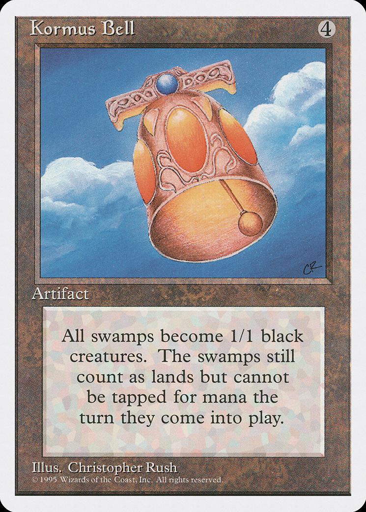 マジックザギャザリング MTG 茶 コーマスの鐘 4ED-332 レア 【中古】