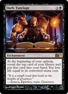 マジックザギャザリング MTG 黒 闇の後見 M11-90 レア 【中古】