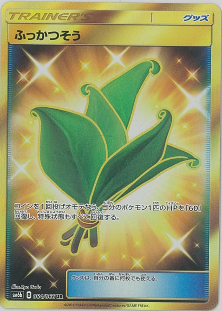 ポケモンカード ふっかつそう SM6b 084/066 UR 【中古】