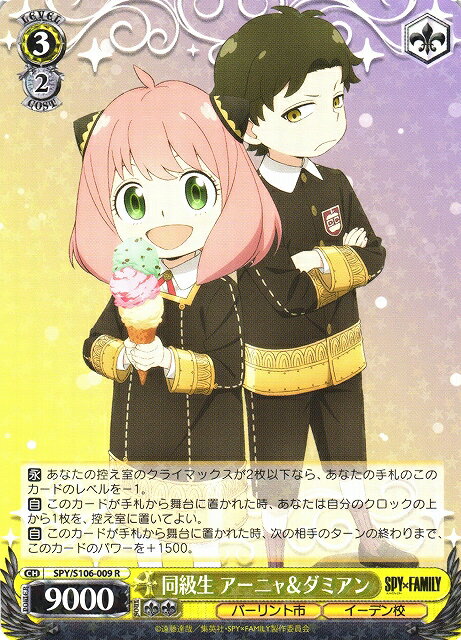 Ʊ���� �����˥�����ߥ��� SPY/S106-009 R ����š�