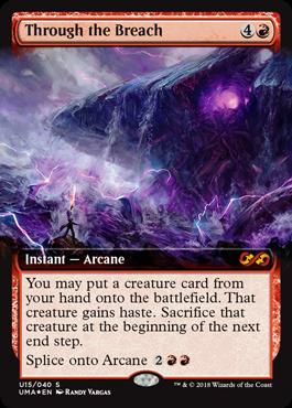 乐天商城 - マジックザギャザリング MTG 赤 裂け目の突破 UMA-U15 UBT プロモ Foil 【中古】