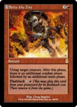 マジックザギャザリング MTG 赤 今を生きる ODY-220 レア 【中古】