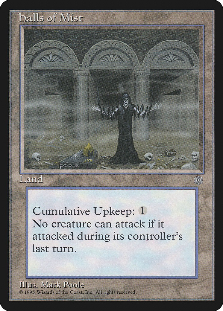 マジックザギャザリング MTG 無色 Halls of Mist ICE-354 レア 【中古】