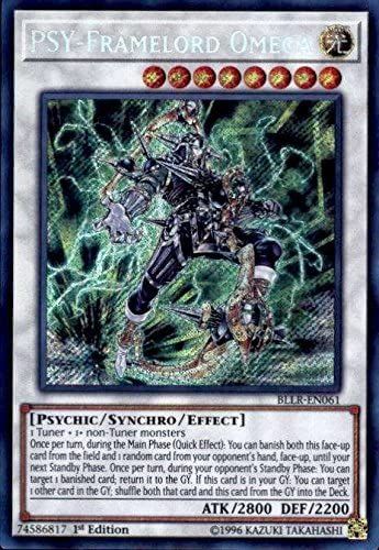 遊戯王 PSY フレームロード・Ω 英語版 1st BLLR-EN061 Secret BLLR-EN061 シークレット 【中古】