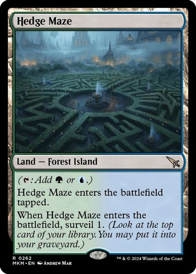 マジックザギャザリング MTG 無色 迷路庭園 MKM-262 レア 【中古】