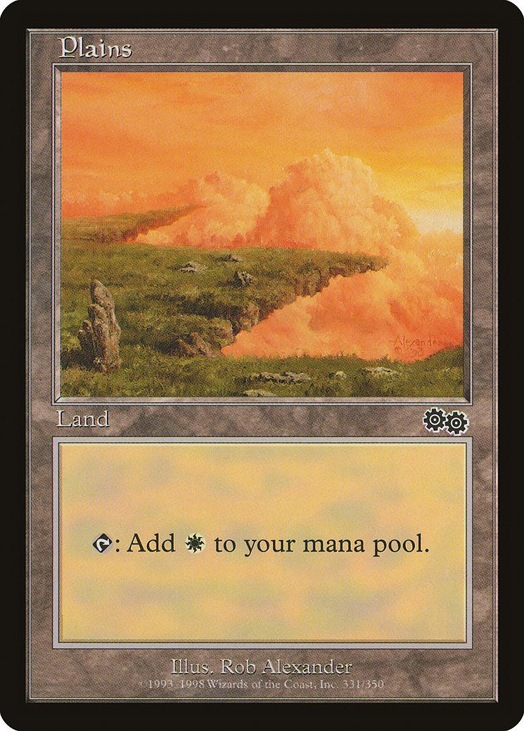 マジックザギャザリング MTG 無色 平地 USG-331 基本土地 【中古】