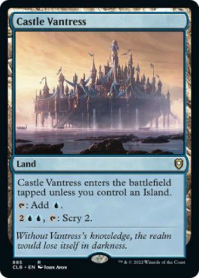 マジックザギャザリング MTG 無色 ヴァントレス城 CLB-885 レア 【中古】
