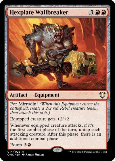 マジックザギャザリング MTG 赤 呪い板の壁壊し ONC-14 レア 【中古】