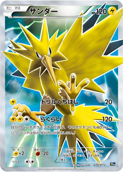 ポケモン トップサン ポケモンカード サンダー 【公式通販】