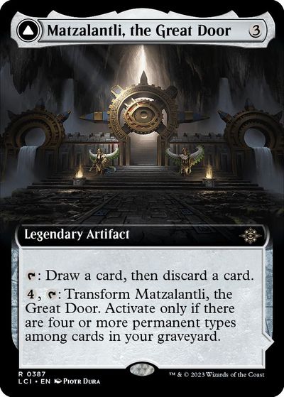 乐天商城 - マジックザギャザリング MTG 茶 大いなる扉、マツァラントリ(拡張) LCI-387 レア 【中古】