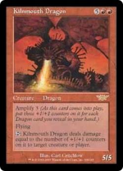 マジックザギャザリング MTG 赤 窯口のドラゴン LGN-104 レア 【中古】