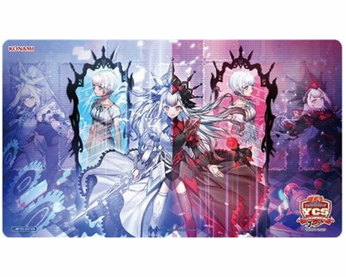 遊戯王OCG 公式プレイマット　2018 ジャッジ　魔妖プレイマット　世界15枚 遊戯王 未開封 WCS2015京都 陰陽神クズノハ プレイマット | トレカ専門
