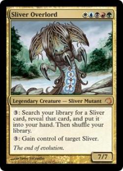 マジックザギャザリング MTG 金(多色) スリヴァーの首領 H09-24 神話レア Foil 【中古】