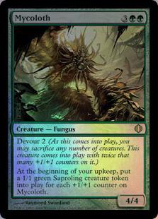 マジックザギャザリング MTG 緑 マイコロス ALA-140 レア Foil 【中古】