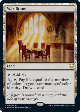 マジックザギャザリング MTG 無色 作戦室 CMR-361 レア 【中古】