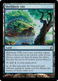 マジックザギャザリング MTG 無色 殻船着の島 LRW-272 レア 【中古】