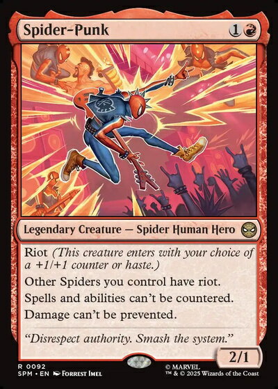 乐天商城 - マジックザギャザリング MTG 赤 スパイダーパンク SPM-92 レア 【中古】