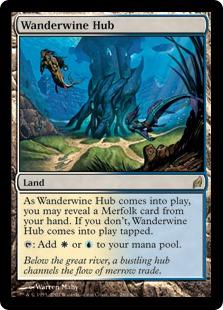 マジックザギャザリング MTG 無色 ワンダーワインの分岐点 LRW-280 レア 【中古】
