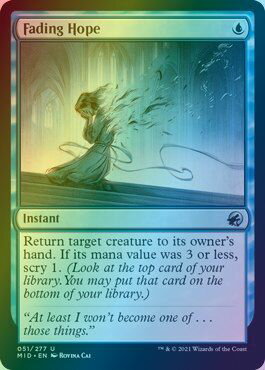 �ޥ��å������㥶��� MTG �� �ä��椯��˾ MID-51 ���󥳥�� Foil ����š�