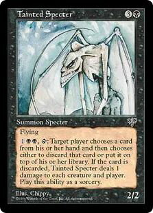 マジックザギャザリング MTG 黒 烙印の死霊 MIR-147 レア 【中古】
