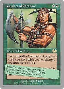 マジックザギャザリング MTG Cardboard Carapace UGL-54 レア 【中古】