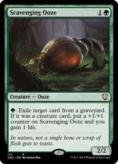 マジックザギャザリング MTG 緑 漁る軟泥 ONC-112 レア 【中古】