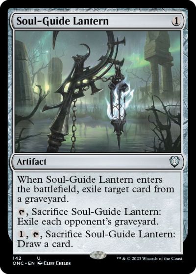マジックザギャザリング MTG 茶 魂標ランタン ONC-142 アンコモン 【中古】