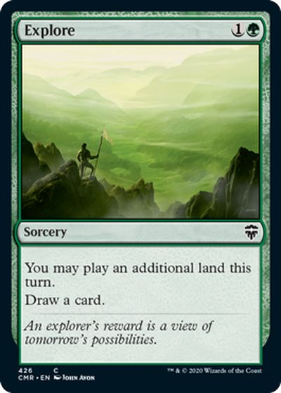 マジックザギャザリング MTG 緑 探検 CMR-426 コモン 【中古】