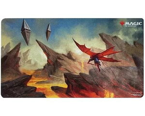 マジックザギャザリング MTG プレイマット ゼンディカーの夜明け《溶岩滑りの小道》 ZNR 【中古】
