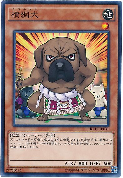 遊戯王 横綱犬 RATE-JP031 ノーマル 【