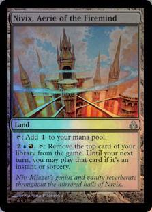 マジックザギャザリング MTG 無色 火想者の高巣、ニヴィックス GPT-160 アンコモン Foil 【中古】