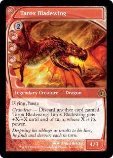 マジックザギャザリング MTG 赤 刃の翼タロックス FUT-123 レア 【中古】