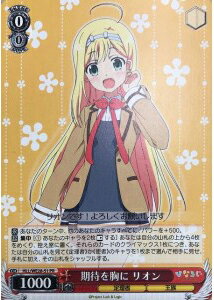 期待を胸に リオン HLL/WE28-51 PR 【中古】