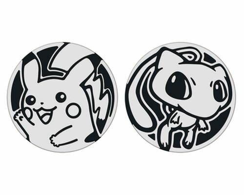 ポケモンカード コイン ピカチュウ / ミュウ 2枚セット (ZOZOTOWNコラボ) 未開封 【中古】