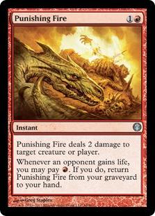 乐天商城 - マジックザギャザリング MTG 赤 罰する火 Kvd-66 アンコモン 【中古】