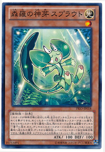 楽天市場】遊戯王 森羅の姫芽君 スプラウトの通販