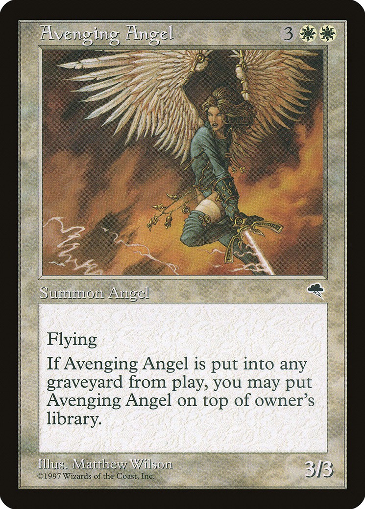 乐天商城 - マジックザギャザリング MTG 白 復讐する天使 TMP-7 レア 【中古】