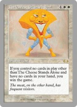 マジックザギャザリング MTG The Cheese Stands Alone UGL-2 レア 【ランクB】 【中古】