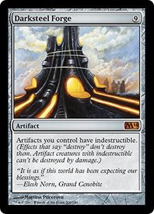 マジックザギャザリング MTG 茶 ダークスティールの溶鉱炉 M14-206 神話レア 【中古】