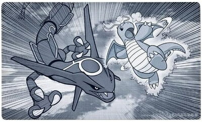 ポケモンカード プレイマット カイリュー＆レックウザ コライド 海外版 【中古】