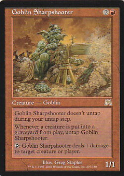 マジックザギャザリング MTG 赤 ゴブリンの名手 ONS-207 レア 【中古】