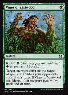 マジックザギャザリング MTG 緑 巨森の蔦 MM2-168 コモン 【中古】