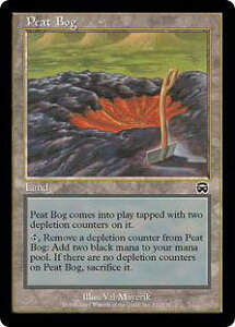 マジックザギャザリング MTG 無色 泥炭の沼地 MMQ-322 コモン 【中古】