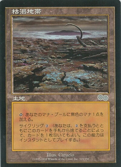 マジックザギャザリング MTG 無色 枯渇地帯 USG-319 アンコモン 【中古】