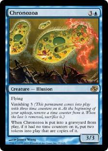 マジックザギャザリング MTG 青 クロノゾア PLC-37 レア 【中古】