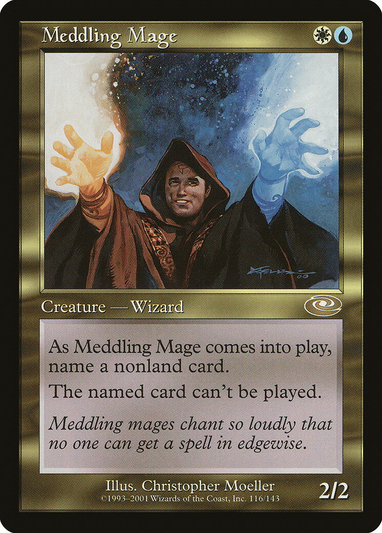 マジックザギャザリング MTG 金(多色) 翻弄する魔道士 PLS-116 レア 【中古】
