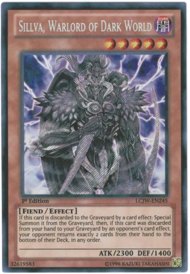 乐天商城 - 遊戯王 暗黒界の軍神 シルバ 英語版 1st LCJW-EN245 Secret LCJW-EN245 シークレット 【中古】