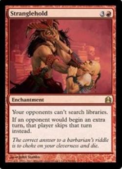 マジックザギャザリング MTG 赤 締め付け CMD-136 レア 【中古】
