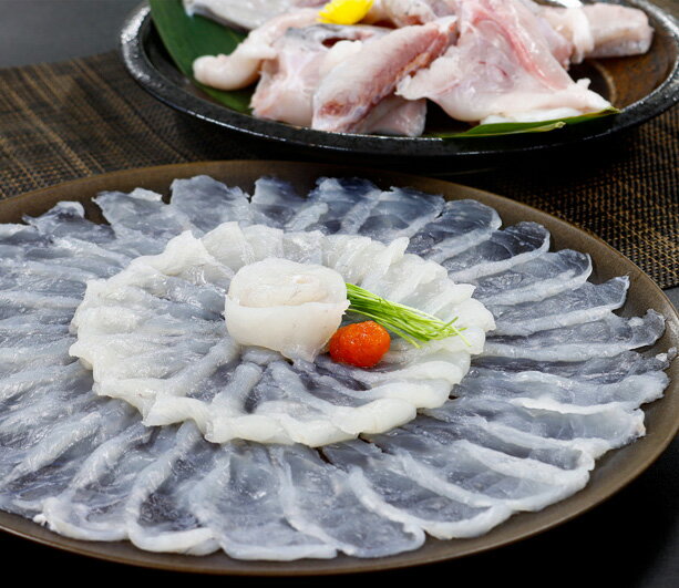 国産とらふぐ刺身　てっさ2～3人前アラ付　クール