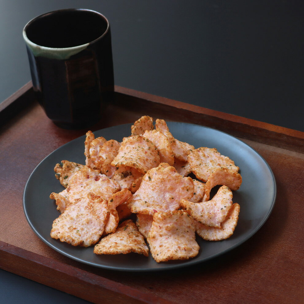 とれとれせんべいえびせんべい[たこ焼風味]70g